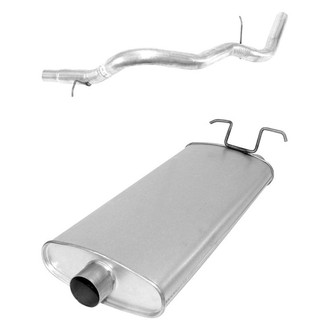 AP Exhaust® - Exhaust Muffler and Tailpipe Kit