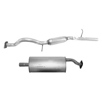 AP Exhaust® - Exhaust Muffler and Tailpipe Kit