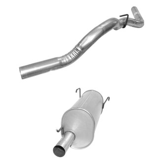 AP Exhaust® - Exhaust Muffler and Tailpipe Kit