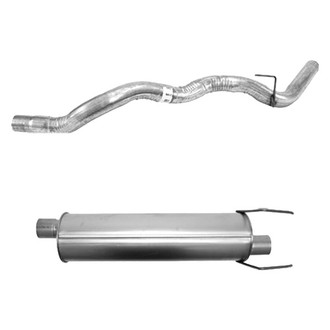AP Exhaust® - Exhaust Muffler and Tailpipe Kit