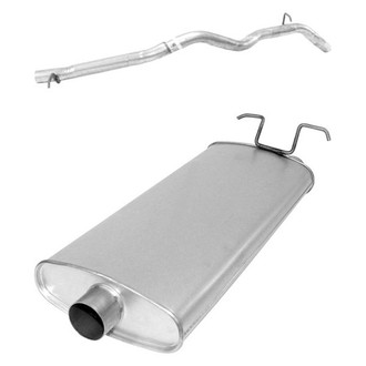 AP Exhaust® - Exhaust Muffler and Tailpipe Kit