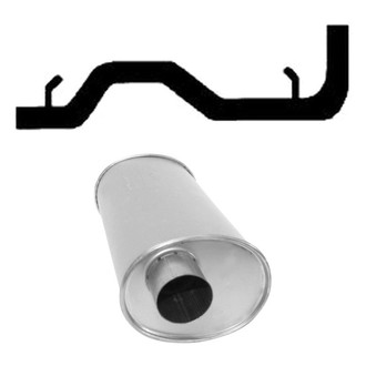 AP Exhaust® - Exhaust Muffler and Tailpipe Kit