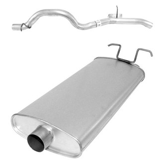 AP Exhaust® - Exhaust Muffler and Tailpipe Kit