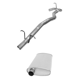AP Exhaust® - Exhaust Muffler and Tailpipe Kit