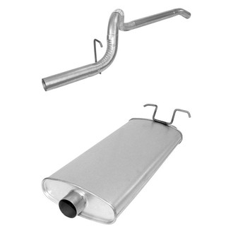 AP Exhaust® - Exhaust Muffler and Tailpipe Kit