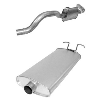 AP Exhaust® - Exhaust Muffler and Tailpipe Kit