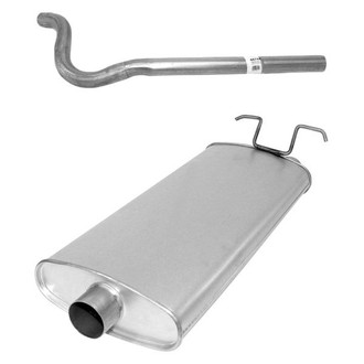 AP Exhaust® - Exhaust Muffler and Tailpipe Kit