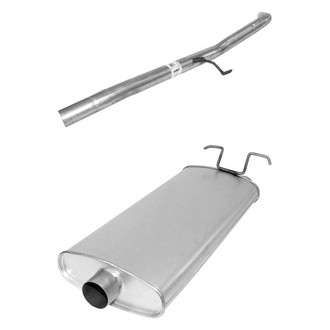 AP Exhaust® - Exhaust Muffler and Tailpipe Kit
