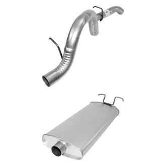 AP Exhaust® - Exhaust Muffler and Tailpipe Kit