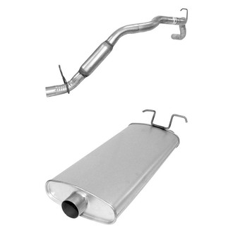 AP Exhaust® - Exhaust Muffler and Tailpipe Kit