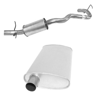 AP Exhaust® - Exhaust Muffler and Tailpipe Kit