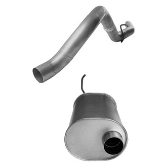 AP Exhaust® - Exhaust Muffler and Tailpipe Kit