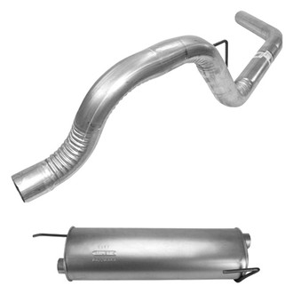 AP Exhaust® - Exhaust Muffler and Tailpipe Kit