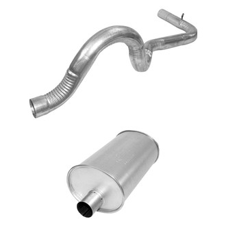 AP Exhaust® - Exhaust Muffler and Tailpipe Kit
