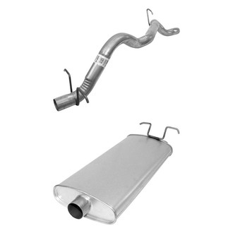 AP Exhaust® - Exhaust Muffler and Tailpipe Kit