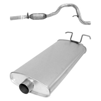 AP Exhaust® - Exhaust Muffler and Tailpipe Kit