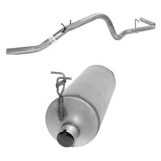 AP Exhaust® - Exhaust Muffler and Tailpipe Kit