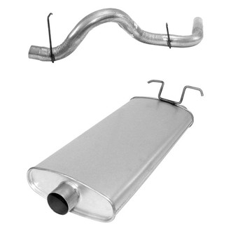 AP Exhaust® - Exhaust Muffler and Tailpipe Kit