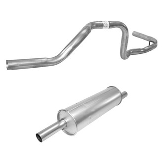 AP Exhaust® - Exhaust Muffler and Tailpipe Kit