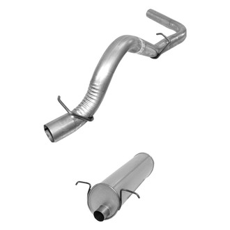 AP Exhaust® - Exhaust Muffler and Tailpipe Kit