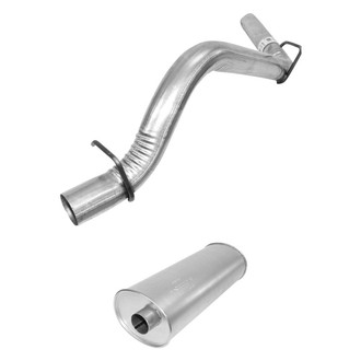 AP Exhaust® - Exhaust Muffler and Tailpipe Kit