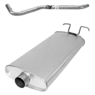 AP Exhaust® - Exhaust Muffler and Tailpipe Kit