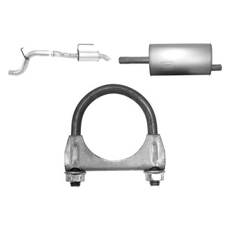AP Exhaust® - 3-Pc MSL Maximum Direct Fit Muffler Kit