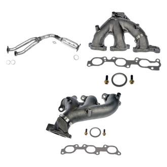 AP Exhaust® - 3-Pc Catalytic Converter and Pipe Assembly Kit
