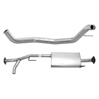 AP Exhaust® - 2-Pc Muffler Welded Assembly Kit