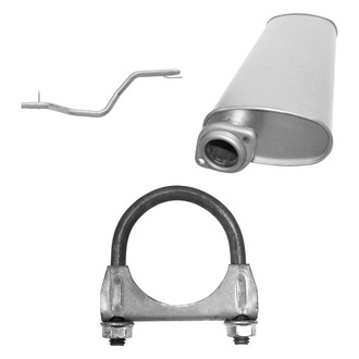 AP Exhaust® - 3-Pc MSL Maximum Direct Fit Muffler Kit
