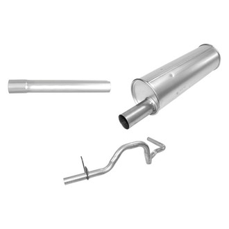 AP Exhaust® - 3-Pc Glass Pack Enforcer Muffler Kit