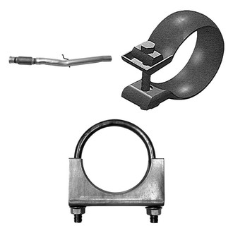 AP Exhaust® - 3-Pc Exhaust Pipe Connector Kit
