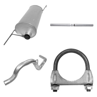 AP Exhaust® - 4-Pc Challenge Series Muffler Kit