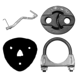AP Exhaust® - 4-Pc Exhaust Pipe Connector Kit