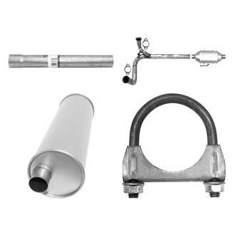 AP Exhaust® - 4-Pc Catalytic Converter and Pipe Assembly Kit