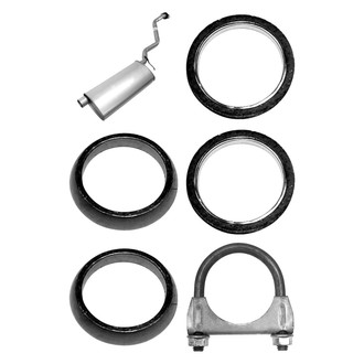 AP Exhaust® - 6-Pc Muffler Welded Assembly Kit