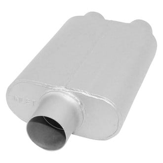 AP Exhaust® - Xlerator Performance Aluminized Steel Oval Gray Exhaust Muffler