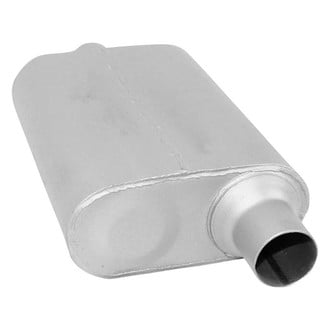 AP Exhaust® - Xlerator Performance Oval Gray Exhaust Muffler