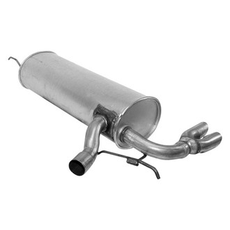 AP Exhaust® - Challenge Series Aluminized Steel Driver Side Oval Exhaust Muffler