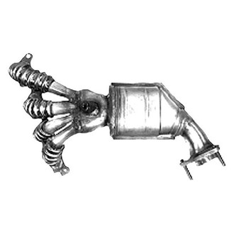 AP Exhaust® - Stainless Steel Exhaust Manifold with Integrated Catalytic Converter