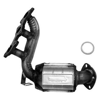 AP Exhaust® - Stainless Steel Exhaust Manifold with Integrated Catalytic Converter
