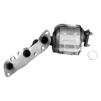 AP Exhaust® - Stainless Steel Direct Fit Exhaust Manifold with Integrated Catalytic Converter