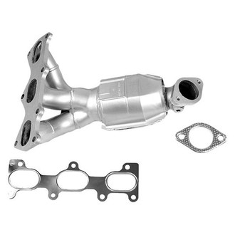 AP Exhaust® - Stainless Steel Direct Fit Exhaust Manifold with Integrated Catalytic Converter