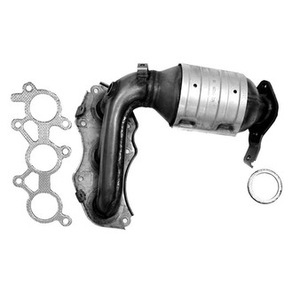 AP Exhaust® - Stainless Steel Direct Fit Exhaust Manifold with Integrated Catalytic Converter