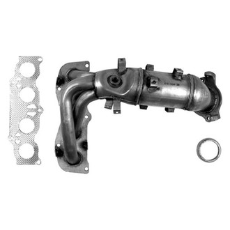 AP Exhaust® - Stainless Steel Direct Fit Exhaust Manifold with Integrated Catalytic Converter