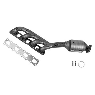 AP Exhaust® - Stainless Steel Direct Fit Exhaust Manifold with Integrated Catalytic Converter