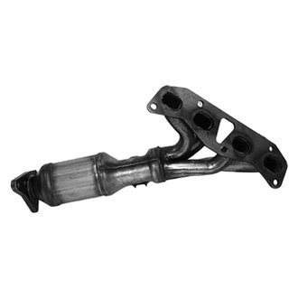 AP Exhaust® - Stainless Steel Direct Fit Exhaust Manifold with Integrated Catalytic Converter