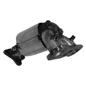 AP Exhaust® - Stainless Steel Direct Fit Exhaust Manifold with Integrated Catalytic Converter