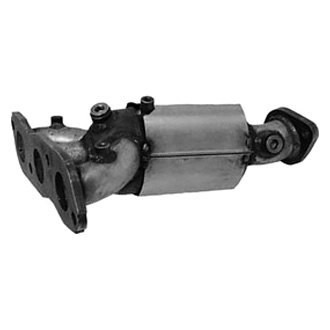 AP Exhaust® - Stainless Steel Direct Fit Exhaust Manifold with Integrated Catalytic Converter