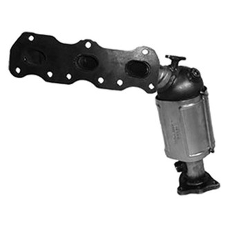 AP Exhaust® - Stainless Steel Direct Fit Exhaust Manifold with Integrated Catalytic Converter